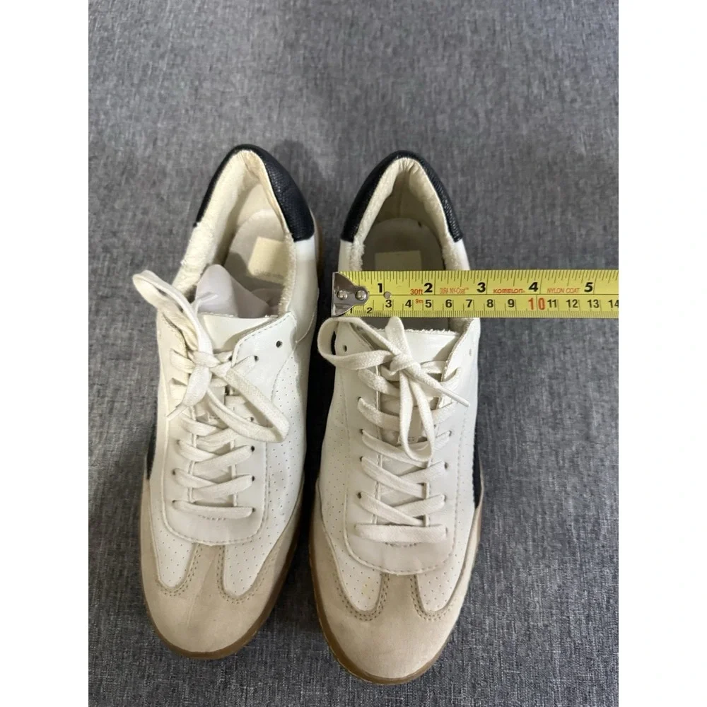 Dolce Vita Women's Nadia Casual White Sneakers Sz 9M